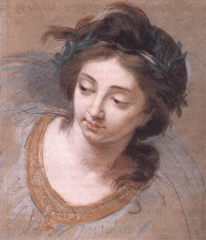 VIGEE-LEBRUN, Elisabeth Woman's Head iy